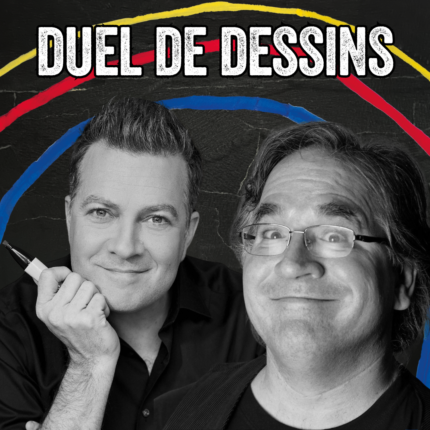 Duel de dessins, avec André Gagnon et Tristan Dem